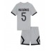 Cheap Paris Saint-Germain Marquinhos #5 Away Football Kit Children 2022-23 Short Sleeve (+ pants)